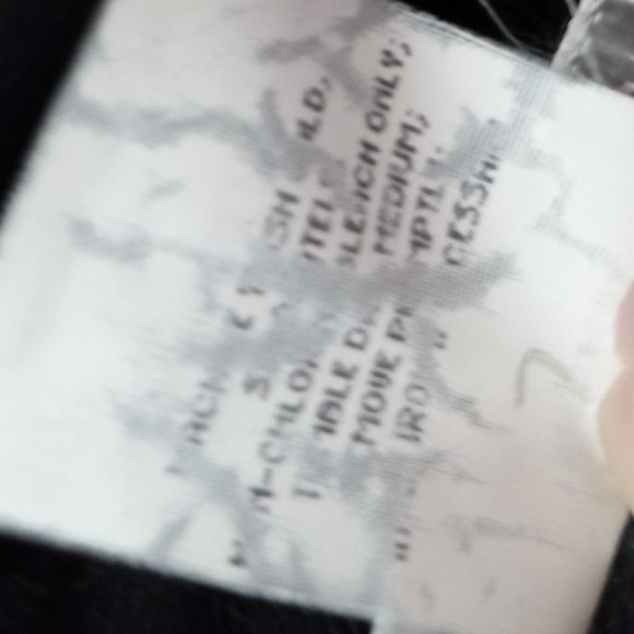 Vintage Donnkenny Black Pencil Skirt Women's Size 14 Elastic Waist Side Pockets - Picture 6 of 7